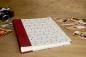 Preview: Photo album with burgundy linen by "Schreibweise"